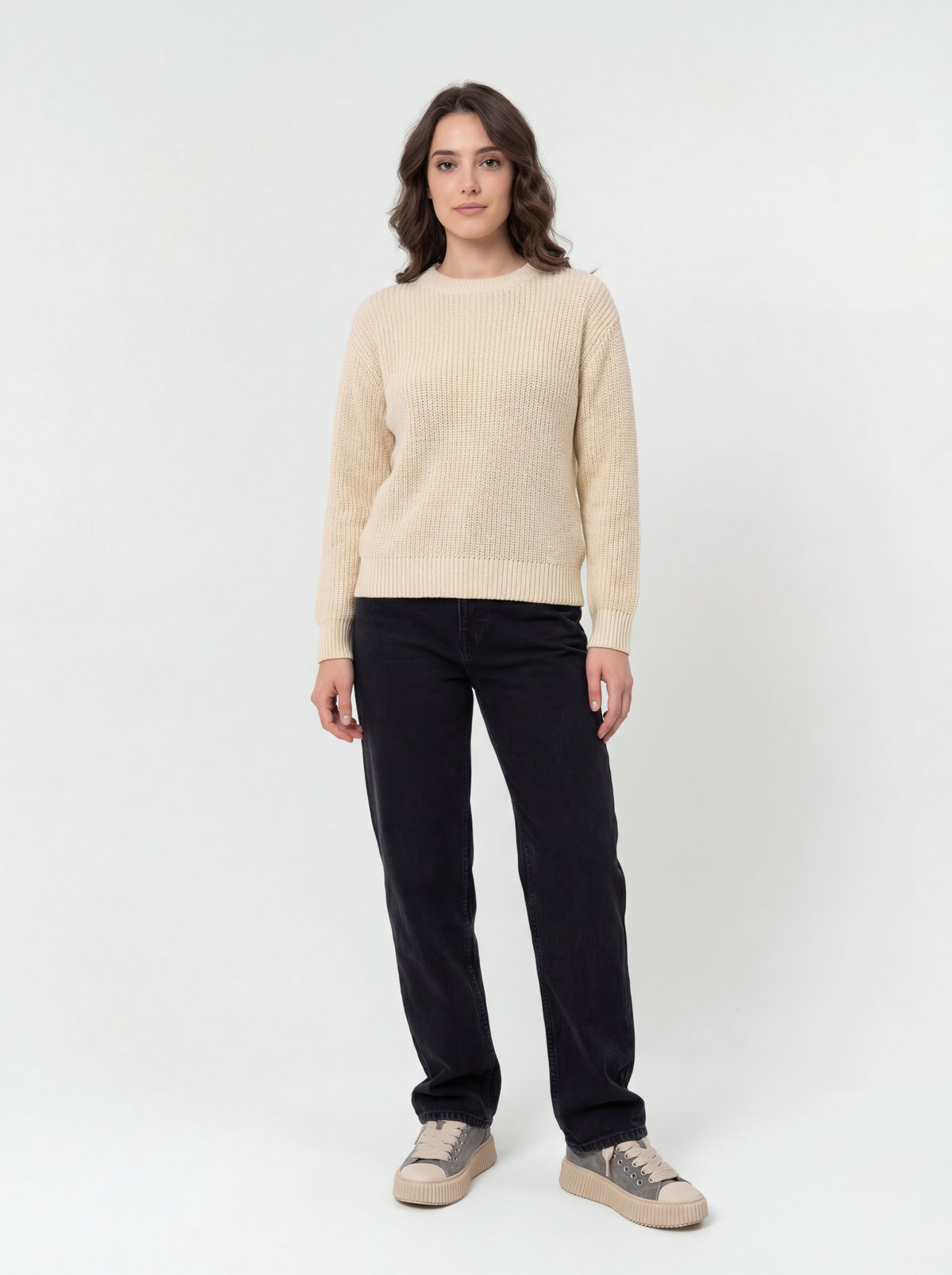 Asensyo Grigia + JJXX JXGLOBAL MAGLIONE + JJXX DONNA JEANS - 05