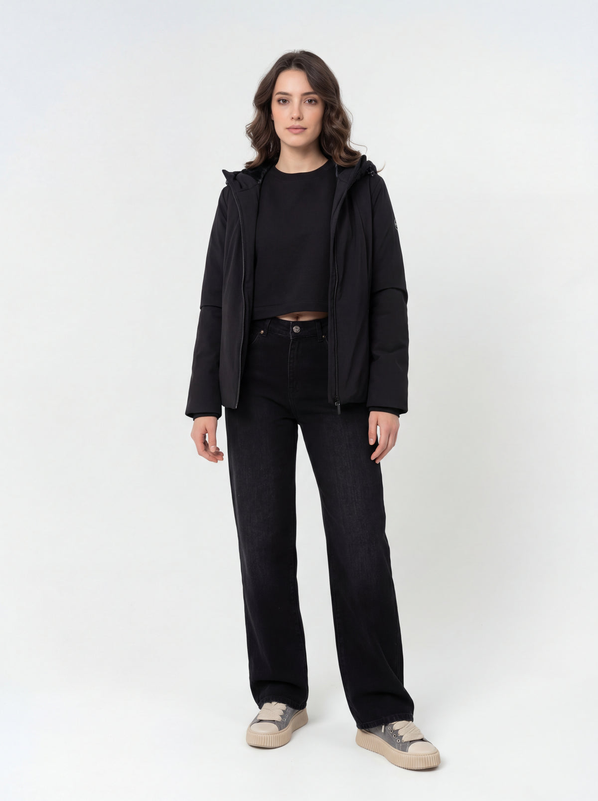 Asensyo Grigia + JJXX DONNA FELPA + Tiffosi DONNA JEANS + Freddy GIUBBOTTO DONNA - 01