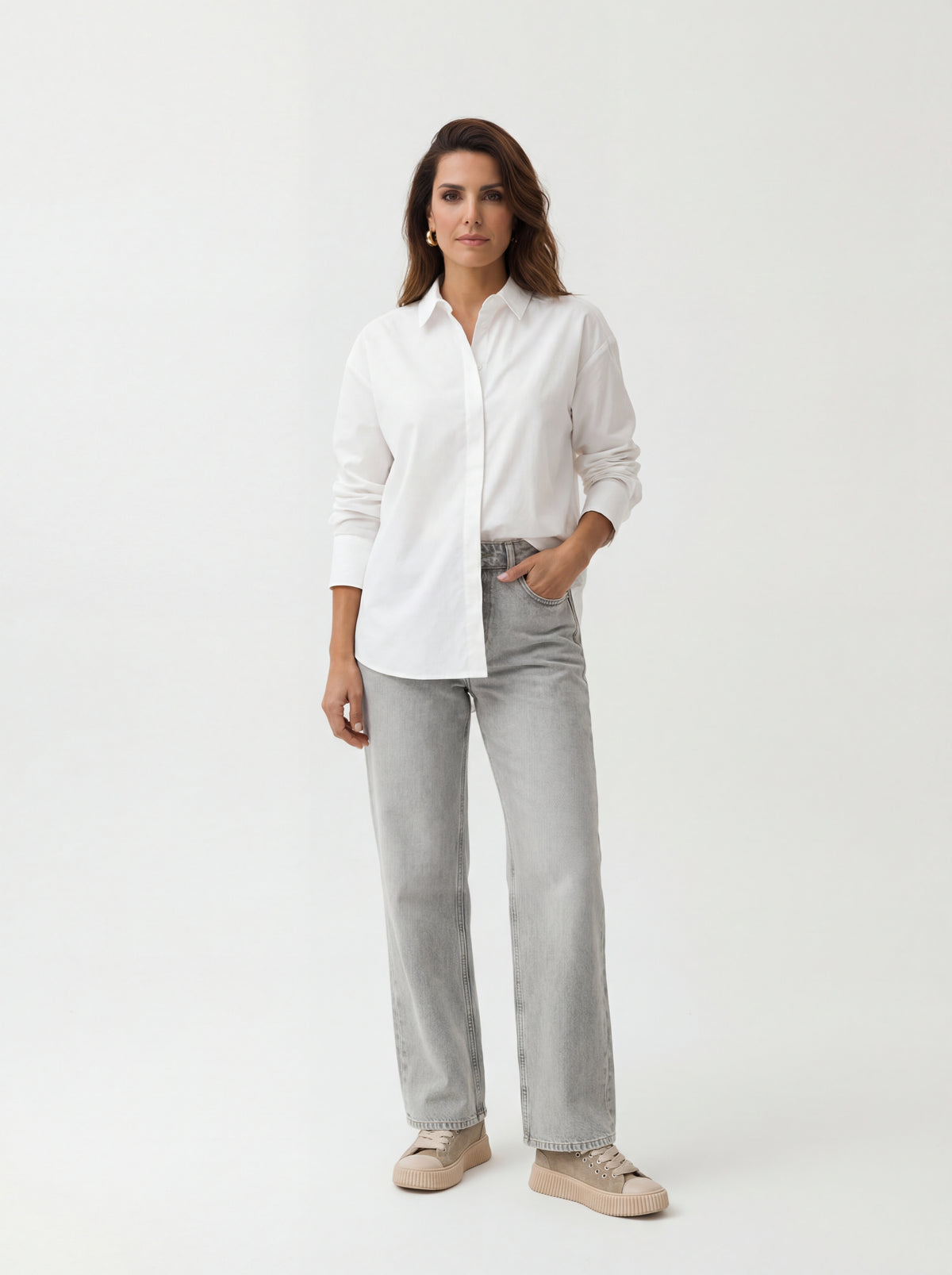 Asensyo Beige + JJXX DONNA JXCARO + Tiffosi DONNA JEANS - 01