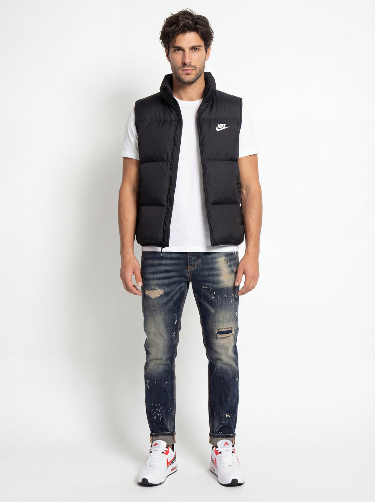 Nike Air Max + Nike Smanicato Piumino + Soldier Jeans NEW - 01