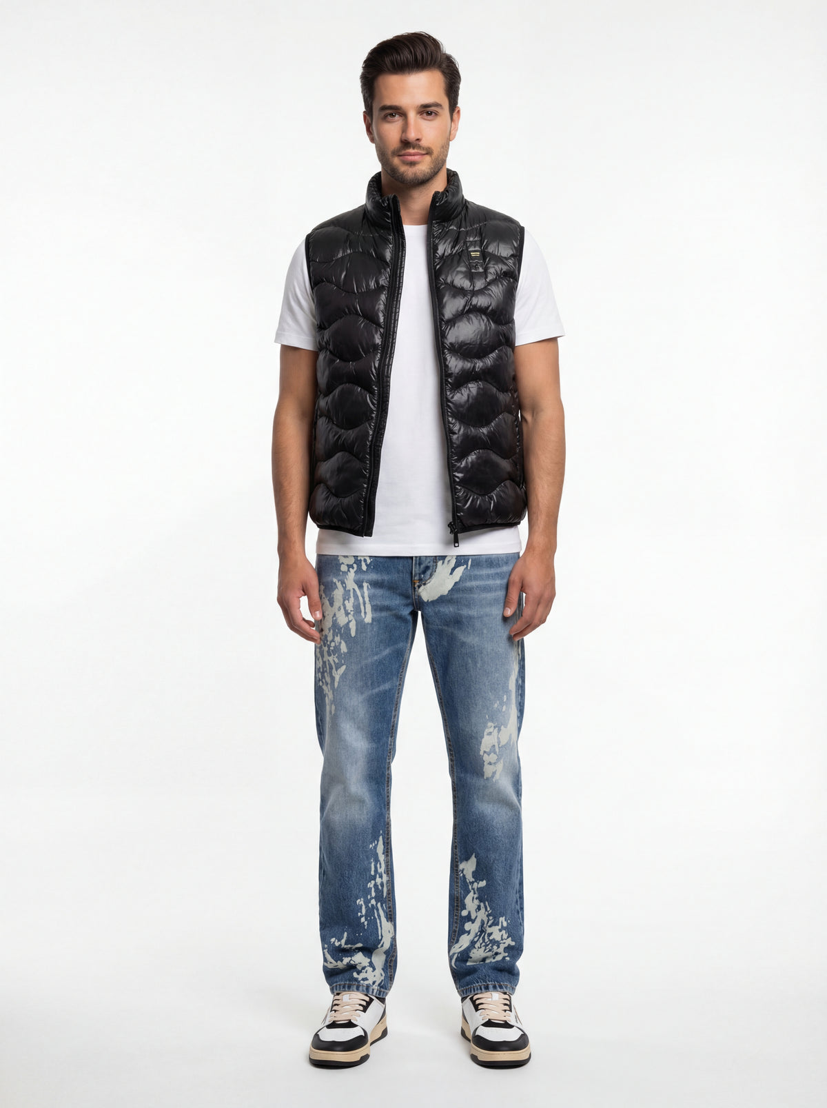 ORTO Sneakers In + Blauer Smanicato Ondulato + Soldier Jeans Baggy - 05