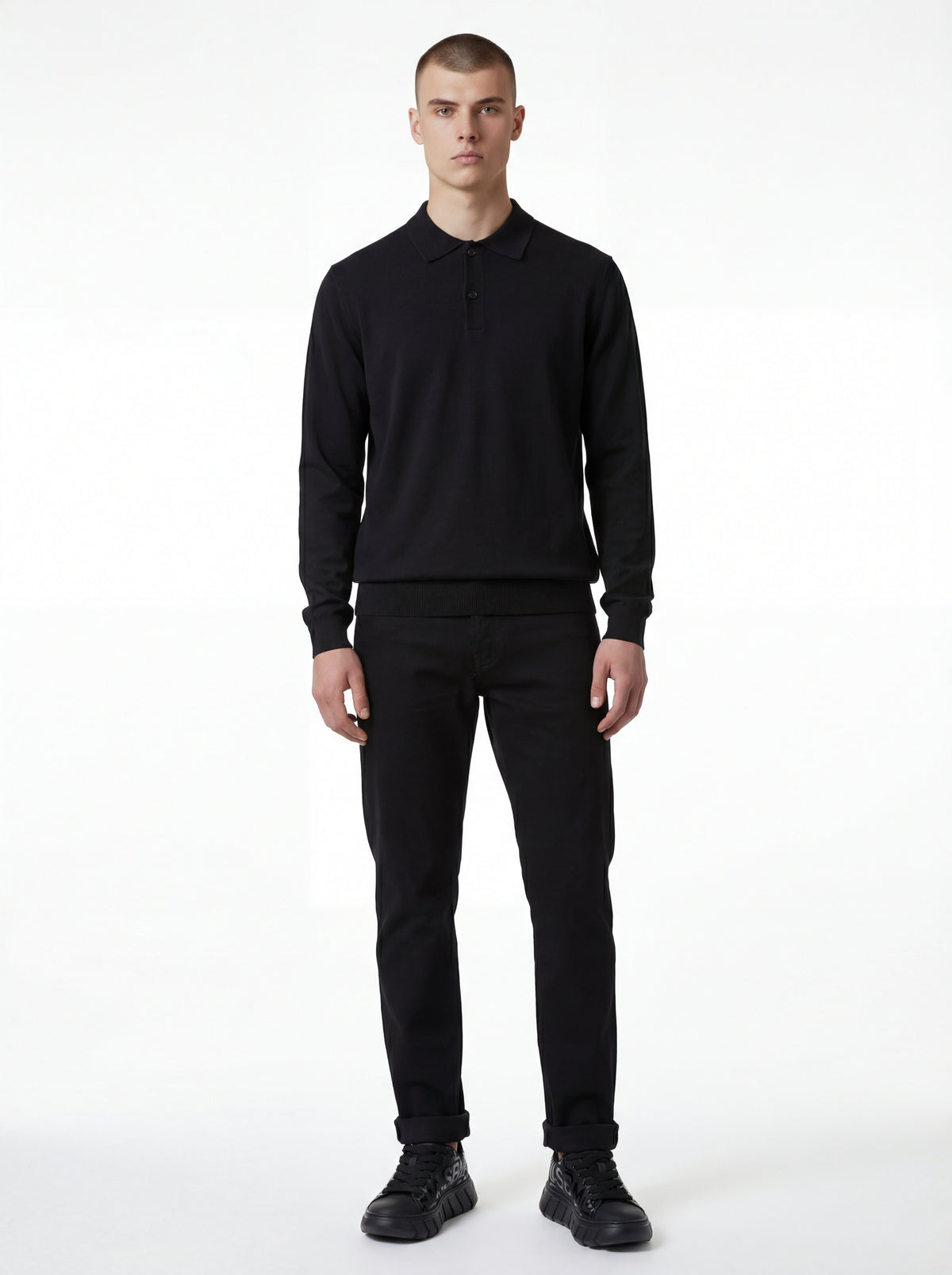 Brian Mills Sneakers in + Polo Maniche Lunghe + Soldier Jeans NEW - 15