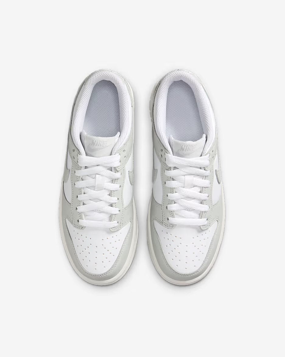 NIKE Dunk Low Scarpa In Pelle Bianc/Silver