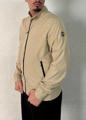 Colmar Antivento Senza Cappuccio Logo Sul Braccio Beige