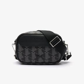 LACOSTE Pochette Monogram Piccola Nera
