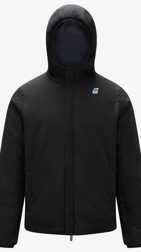 K - WAY Jack Warm Double Blu /Nero - K WAY