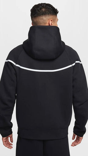 NIKE TECH FLEECE completa nera reflective - Nike abbigliamento