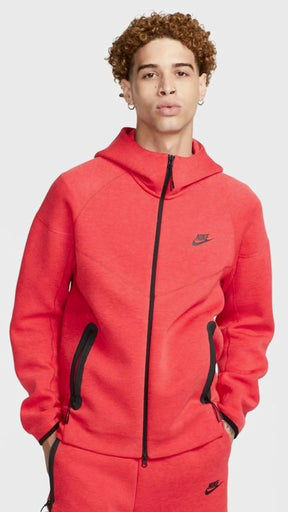 NIKE TECH FLEECE completa rossa - Nike abbigliamento