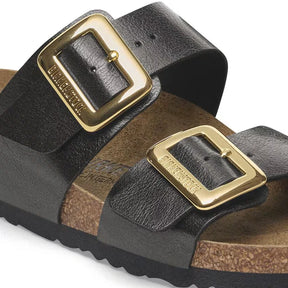 BIRKENSTOCK SYDNEY CUSHION BUCKLE GRACEFUL LICORICE