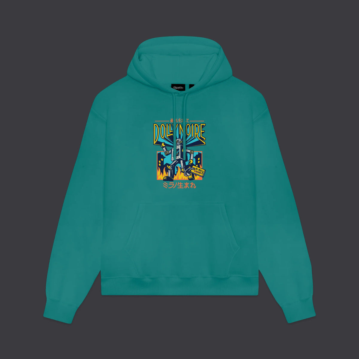 Kikai-no-Yokai Hoodie Vivid Blue