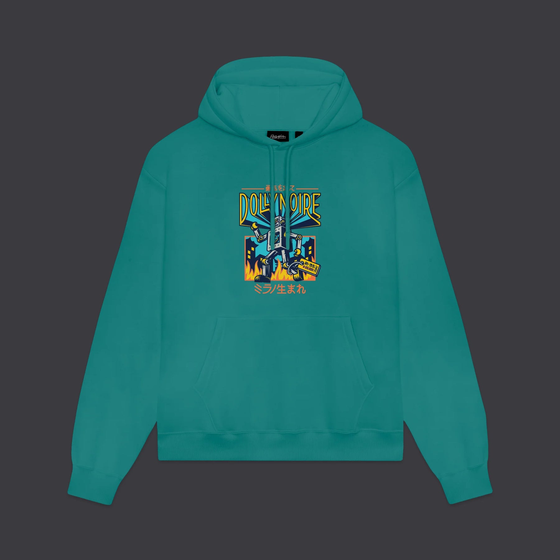 Kikai-no-Yokai Hoodie Vivid Blue