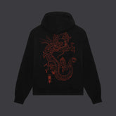 Tatsu Hoodie Black / Orange