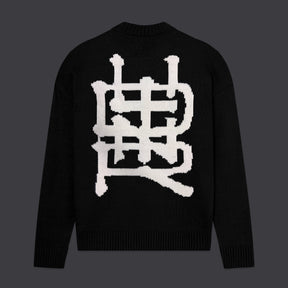 LB Stamp Sweater Black