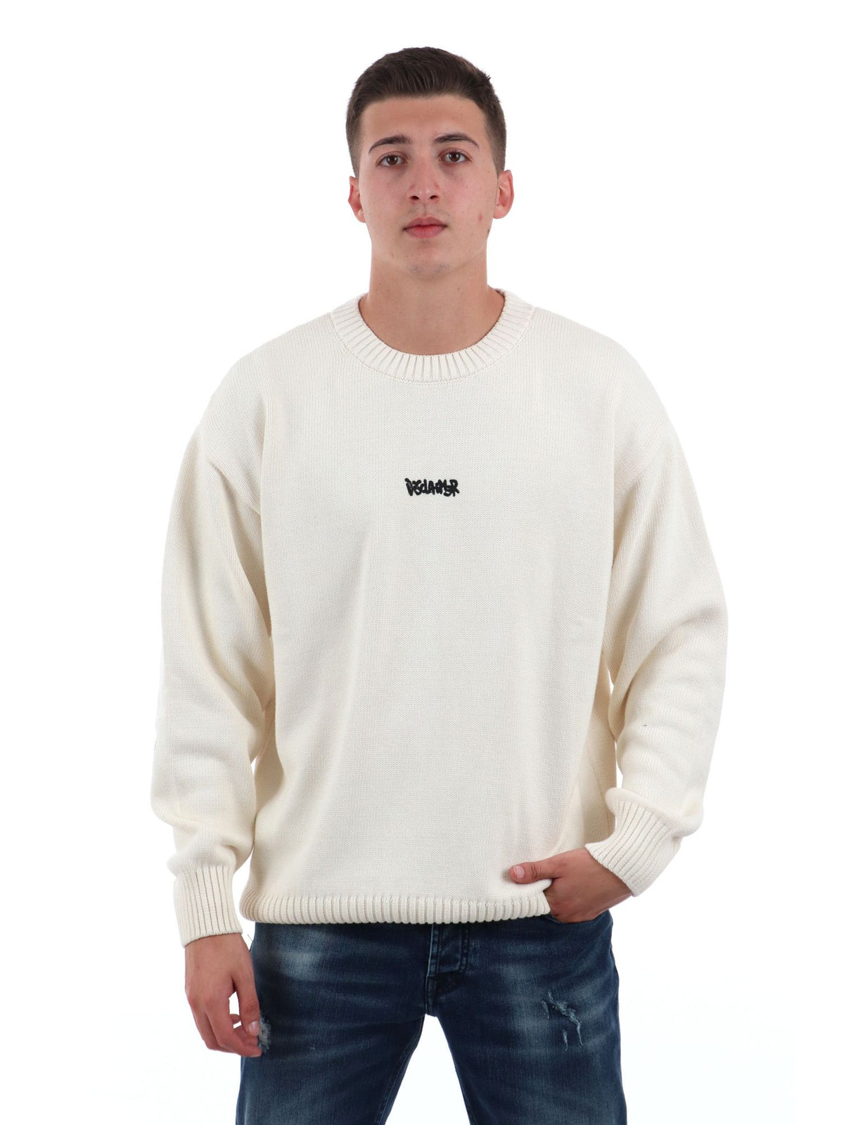 maglione-disclaimer-25ids55116-da-uomo-latte-e-nero