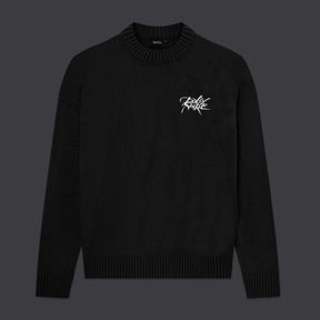 LB Stamp Sweater Black