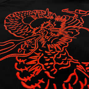 Tatsu Hoodie Black / Orange