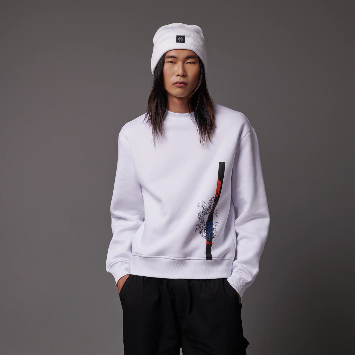 Japan Book Crewneck White