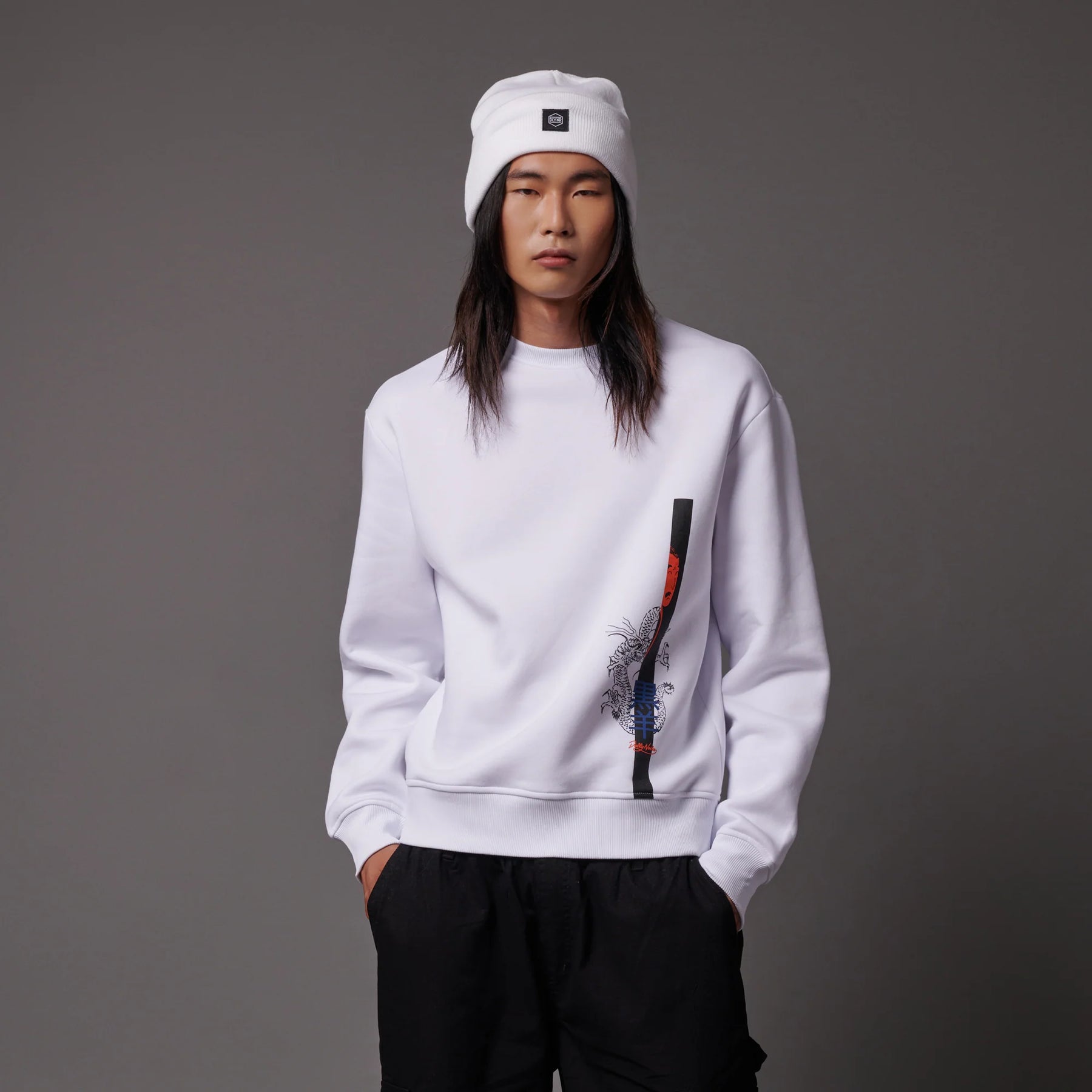 Japan Book Crewneck White