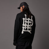 LB Stamp Sweater Black