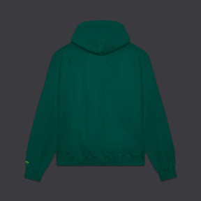 3D hexagon Hoodie Forest Green