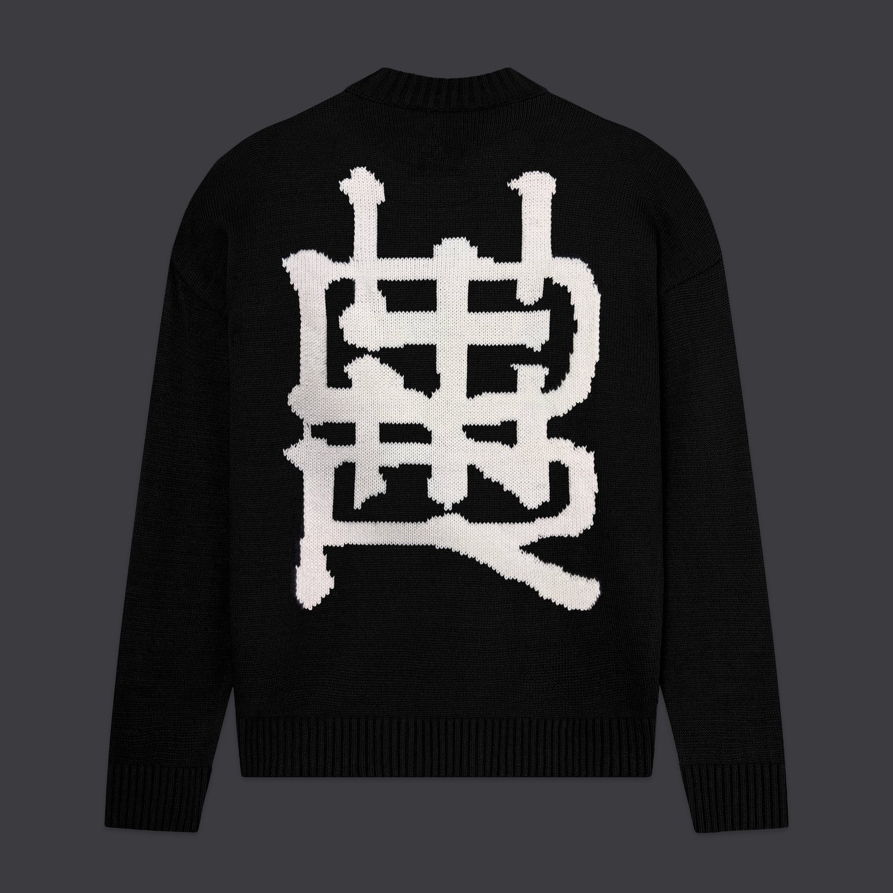 LB Stamp Sweater Black