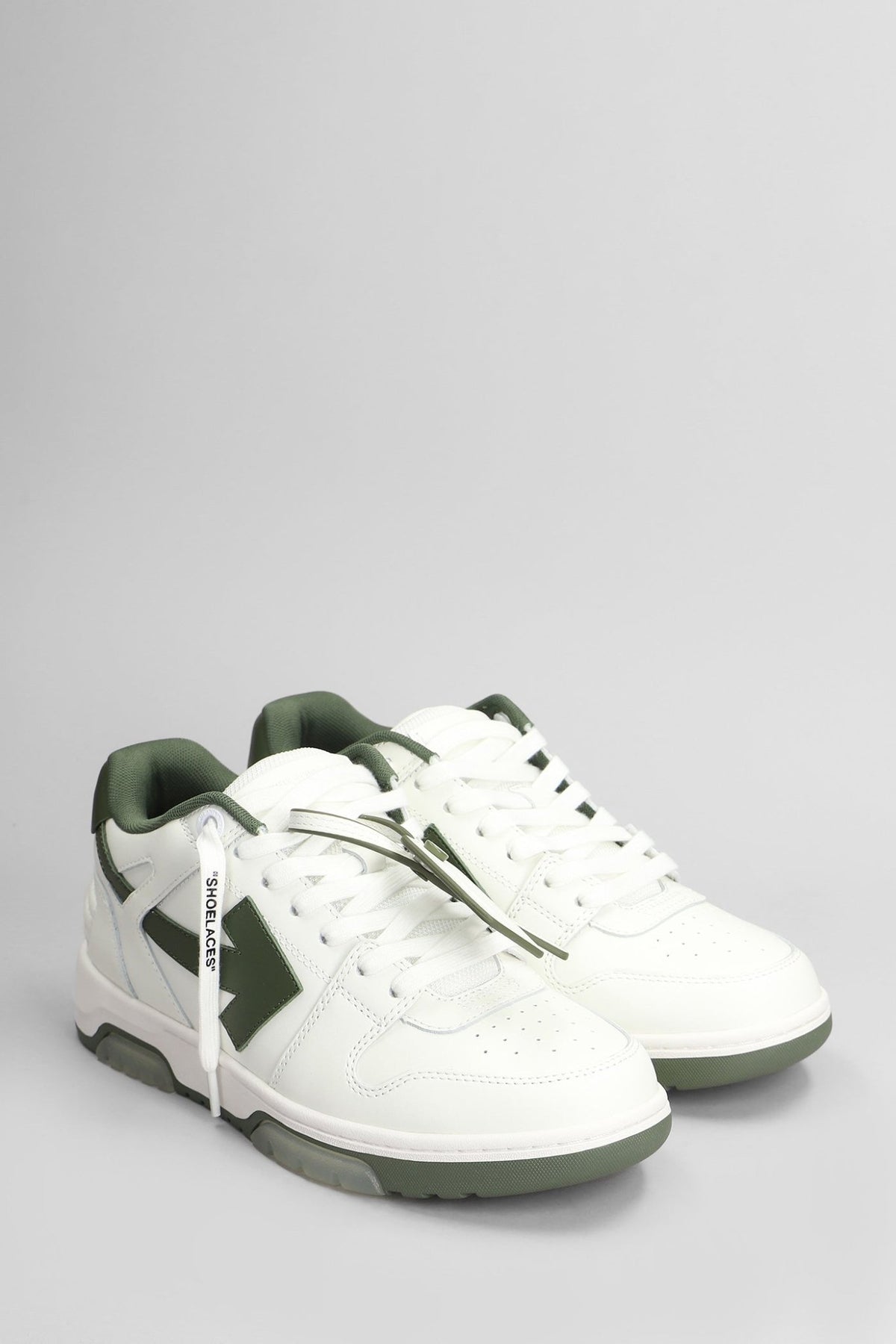 Shoes Off - White “White - Military Green” - OFF - WHITE