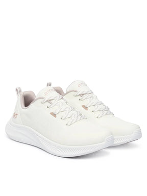 117730 OFWT Skechers Bobs Squad Mode Flex Sneaker Donna Avorio