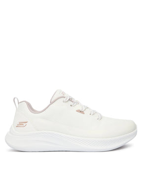 117730 OFWT Skechers Bobs Squad Mode Flex Sneaker Donna Avorio