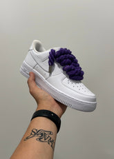 T Air Force 1 rope edition laccio viola - Nike