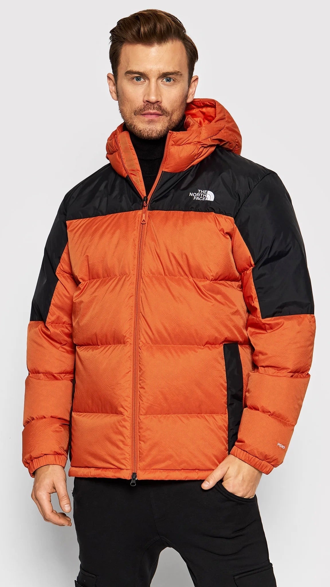 The north face Diablo con cappuccio Arancione Uomo - The North Face