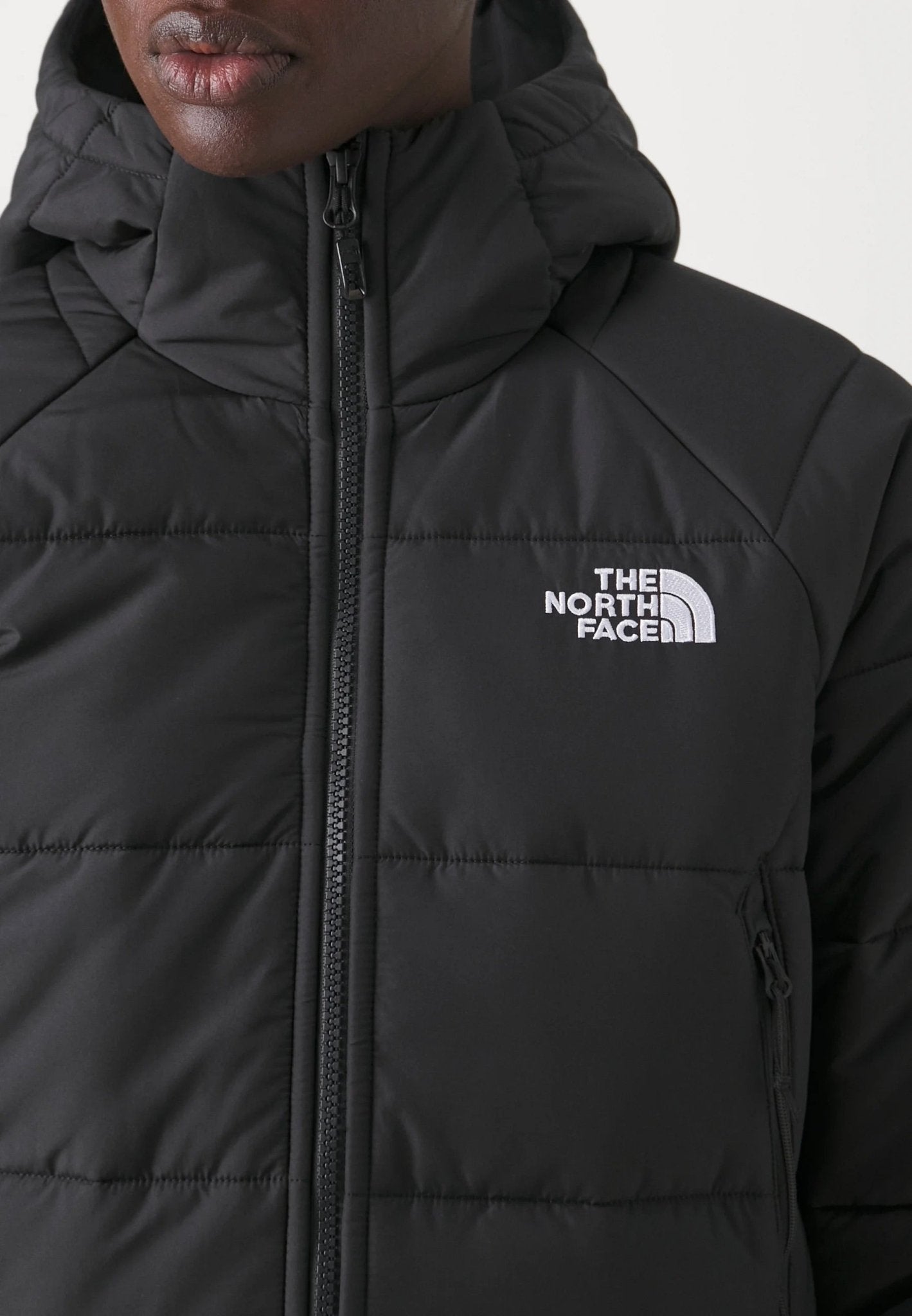 The North Face donna nero in sintetico con cappuccio - The North Face