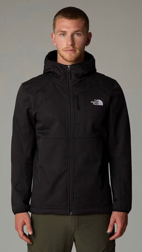 The north face quest HD softshell con cappuccio nero interno pelliccia uomo - The North Face