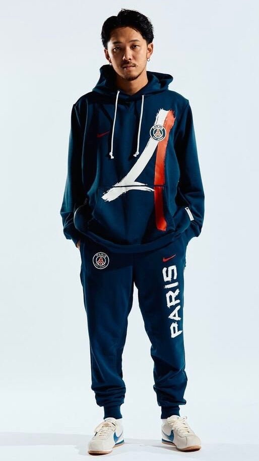 TUTA NIKE X PSG con cappuccio felpata - Nike abbigliamento