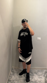 NEW ERA Completino SANT'ANTONIO SPURS In Cotone Con Stampa Avanti Nero