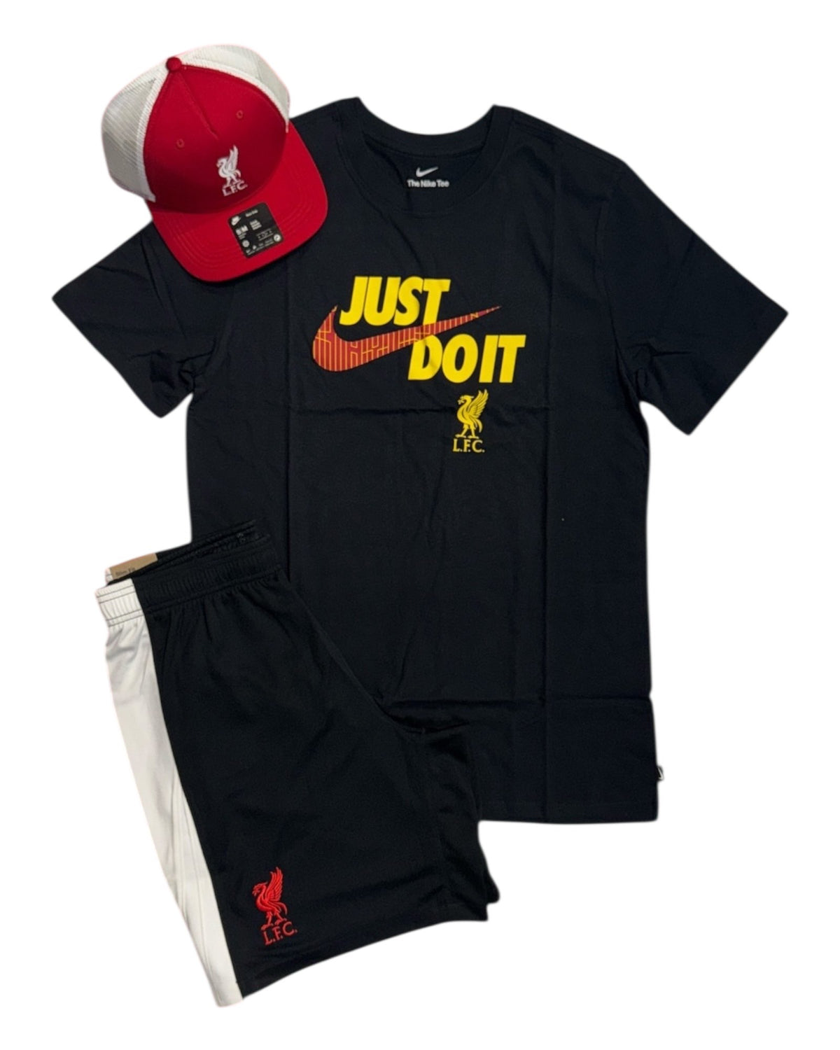 NIKE Completino X Just Do It Con  Logo Del Club Nero/Giallo