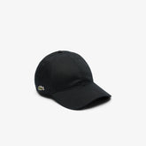 LACOSTE Cappello Basic in Cotone Nero/Beige