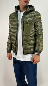 BLAUER Ondulato Verde Militare Uomo - Tommaseoclothing