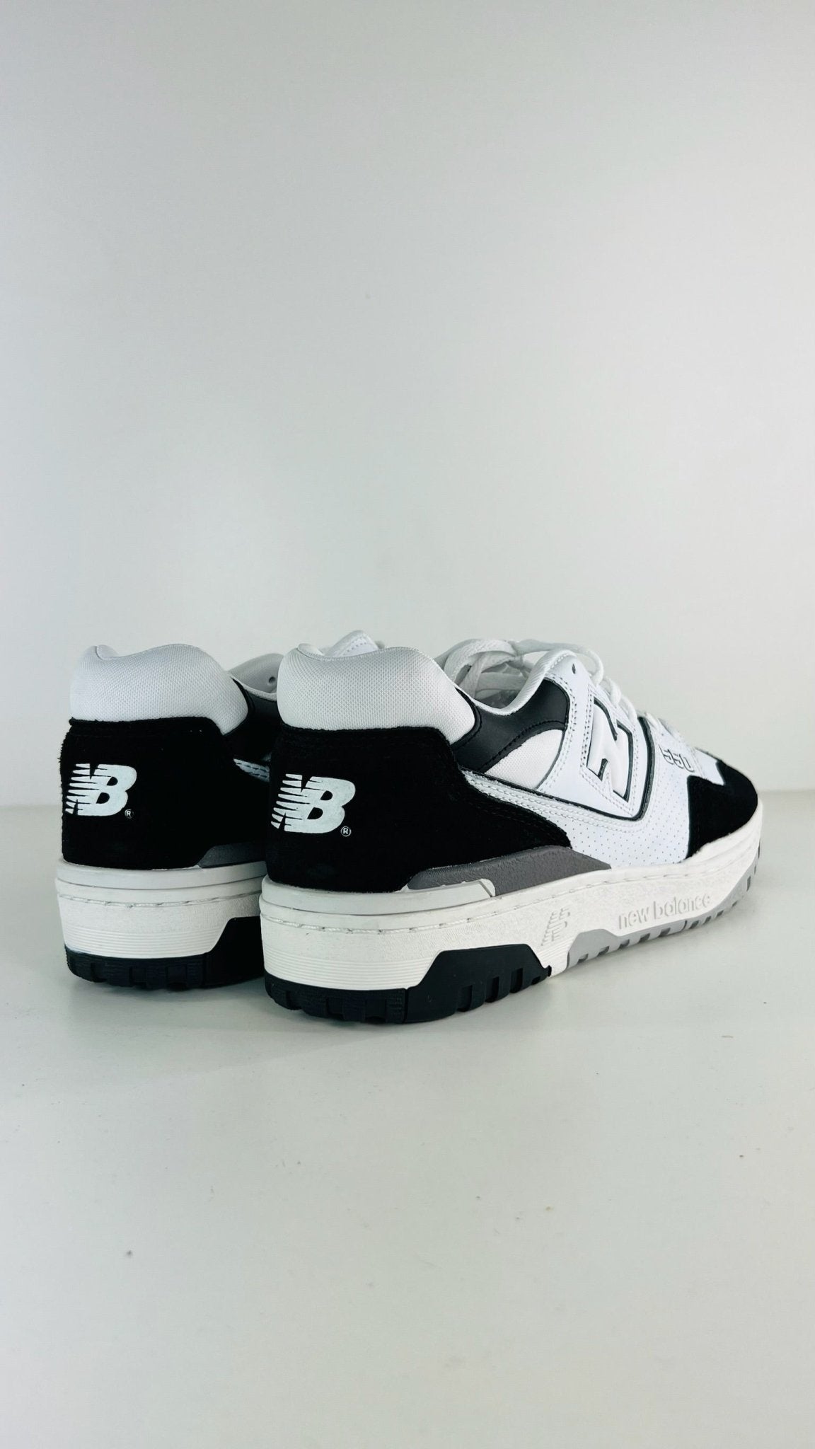 New Balance 550 White white black - New Balance